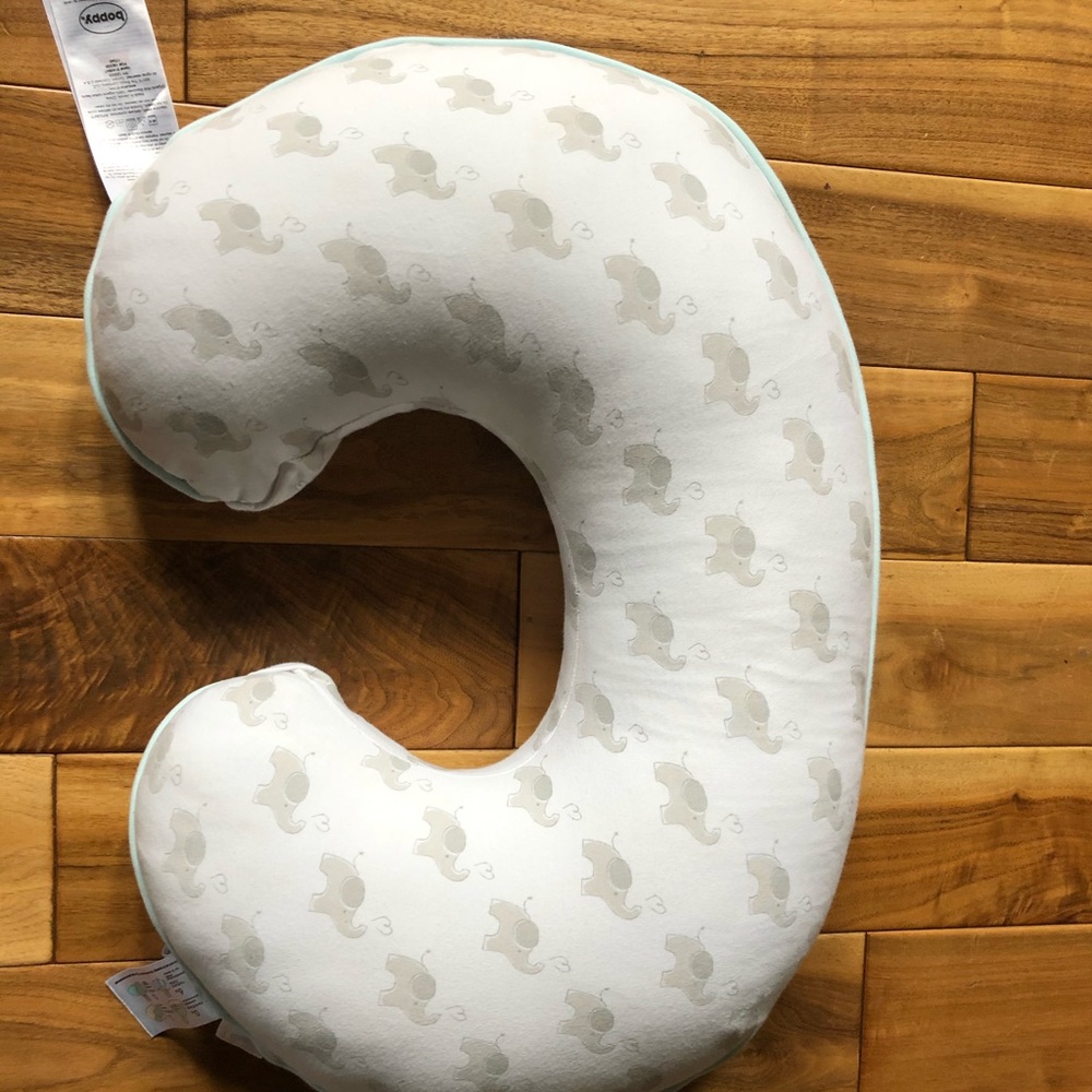 Boppy nursing pillow and cover